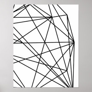 Póster Minimalist Decor Geometric Abstract #1