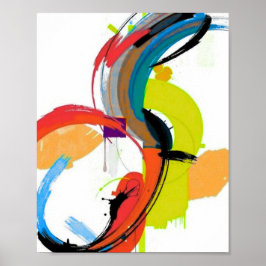 Póster Minimalist Modern Geometric Art Poster