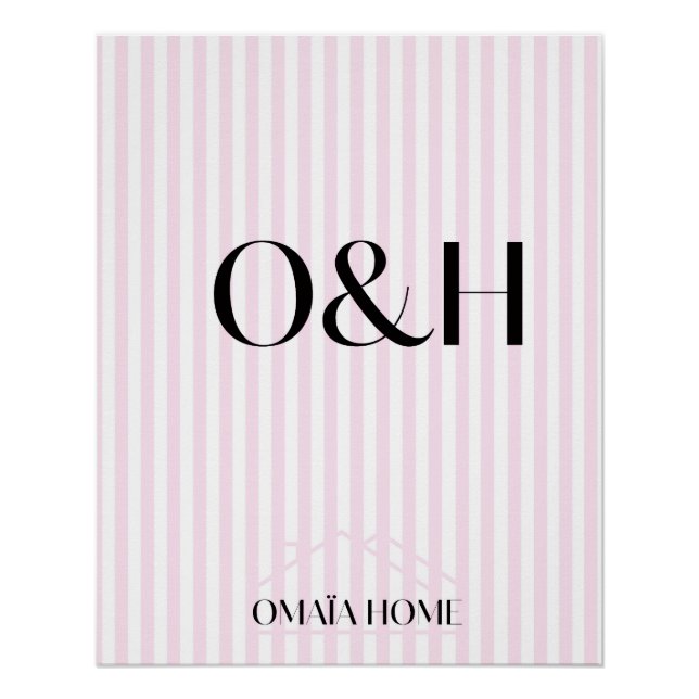 Póster Minimalist O&H Wall Art (Anverso)