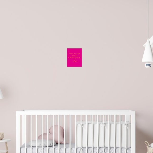 Póster Minimalist poster Jane Austen Quote (Guardería 2)