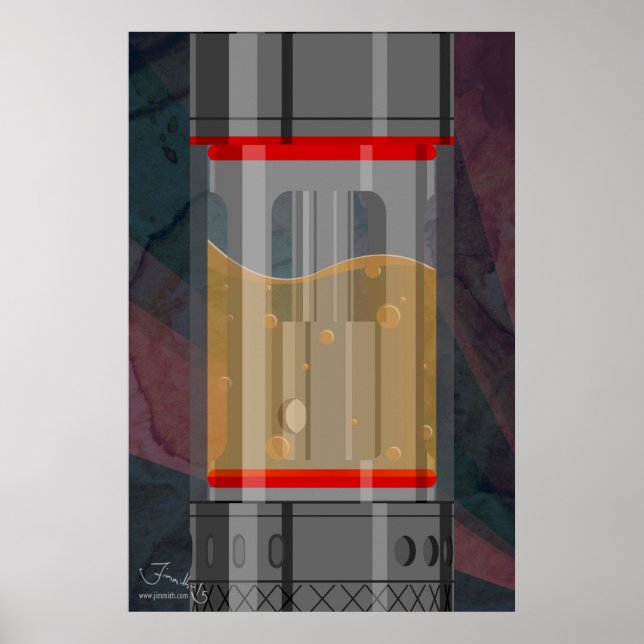 Póster Minimalist sub tank (Frente)