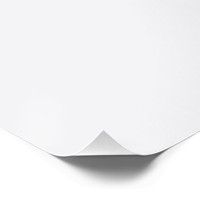 Póster Minimalist White Welcome Sign Template (Esquina)