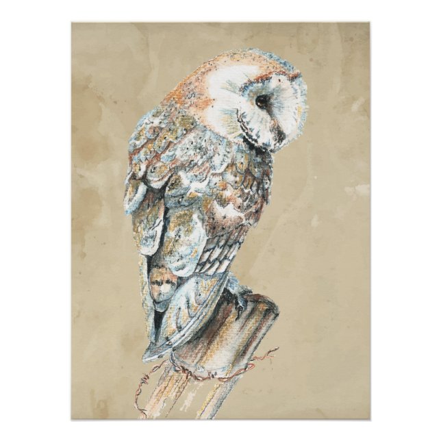 Póster Minimalista acuarela Imprimir arte para los amante (Anverso)