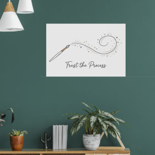 Póster Minimalista Confía En El Proceso