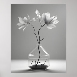 Póster Minimalista Elegancia Botánica 