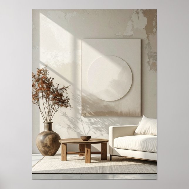 Póster Minimalista moderno (Frente)