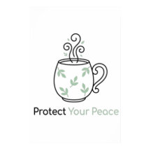 Póster minimalista Protege Tu Paz