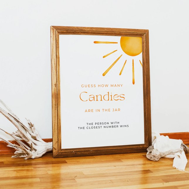 Póster Minimalista Retro Sun Cuántos Cantos Cañones (Subido por el creador)