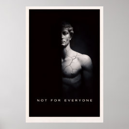 Póster Minimalista Subestimado: Poder Silencioso Motivaci