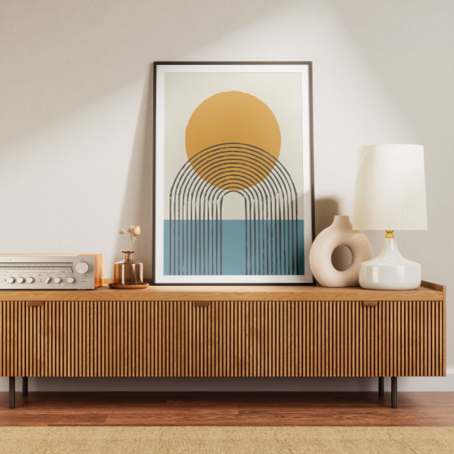 Póster Mínimo arco II de mediados de siglo (Subido por el creador)