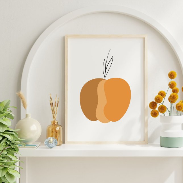 Póster Mínimo Boho Calabaza Otoño  (Subido por el creador)
