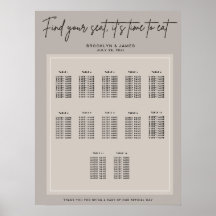 Mínimo Buscar La Tabla De Asientos Del Boda Del As