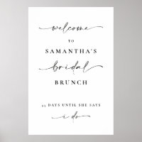 Poster mínimo de decoración de señalización de bie