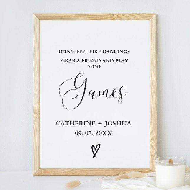 Póster Mínimo No te apetece bailar jugando a un signo de  (Subido por el creador)