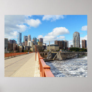 Póster Minneapolis Minnesota