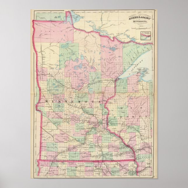 Póster Minnesota 3 (Frente)