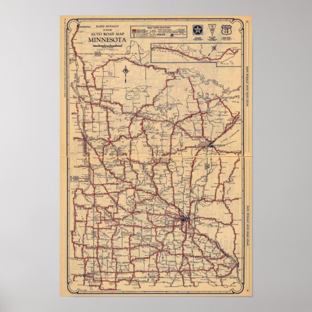 Póster Minnesota 4 (Frente)