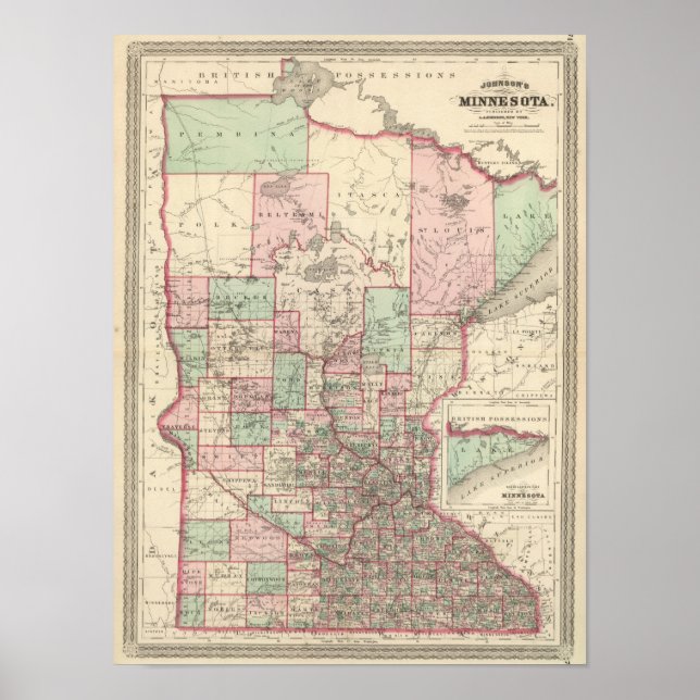 Póster Minnesota 6 (Frente)