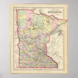 Póster Minnesota 8