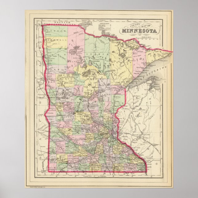 Póster Minnesota 8 (Frente)