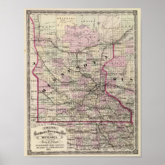 Póster Minnesota 9
