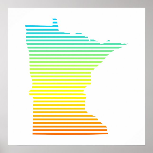 Póster minnesota chill fade (Frente)