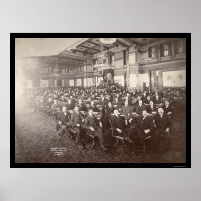 Póster Minnesota House Reps Photo 1901 (Frente)