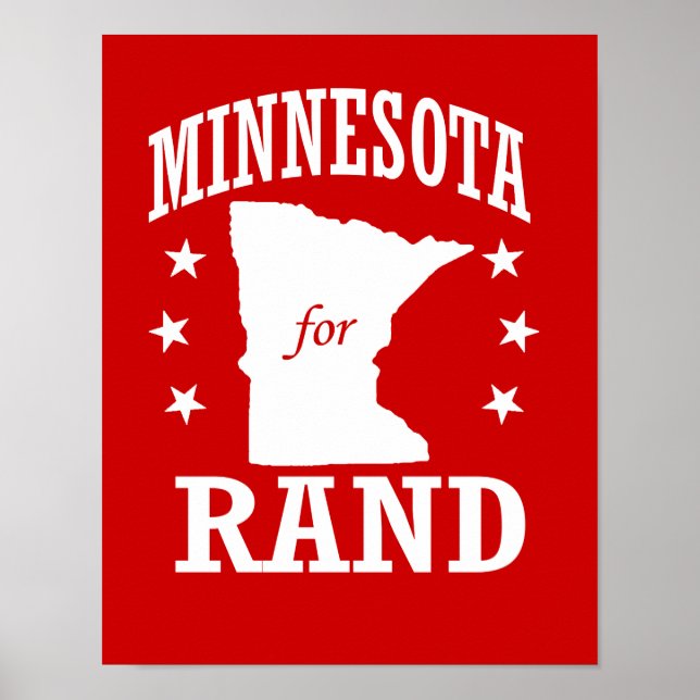 PÓSTER MINNESOTA PARA RAND PAUL (Frente)