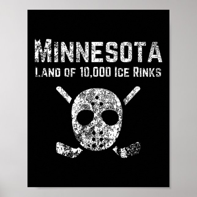 Póster Minnesota Tierra De 10  (Frente)