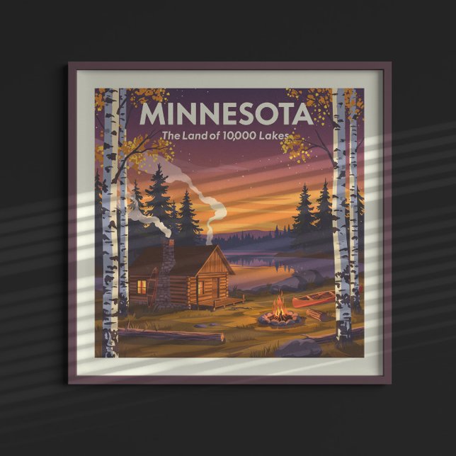 Póster Minnesota vintage (Subido por el creador)