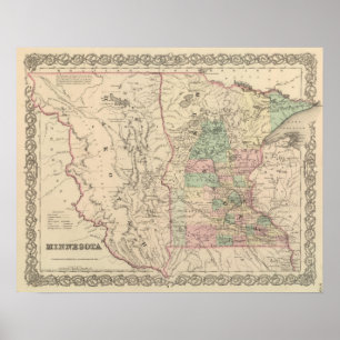 Póster Minnesota y Dakotah