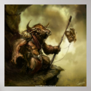 Póster Minotauro