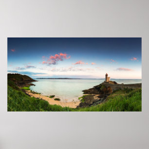 Póster Minou Lighthouse France Brittany Finistere