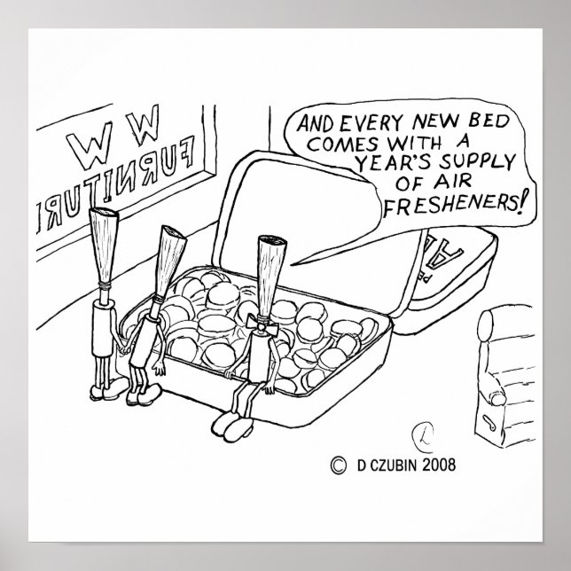 Póster Mint Bed (Frente)