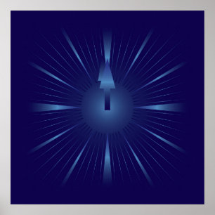 Póster minuto de zafiro