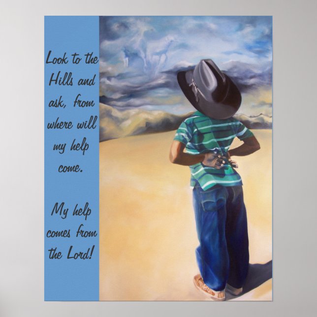 Póster Mira a las colinas, Poster (Frente)