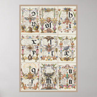 Póster Mira Calligraphiae Monumenta 002