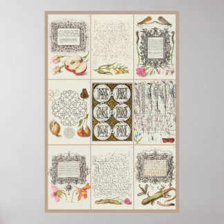 Póster Mira Calligraphiae Monumenta 003