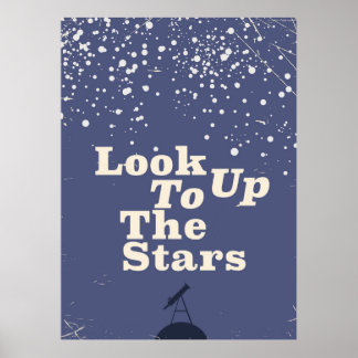 Póster Mira el afiche de la época de las estrellas