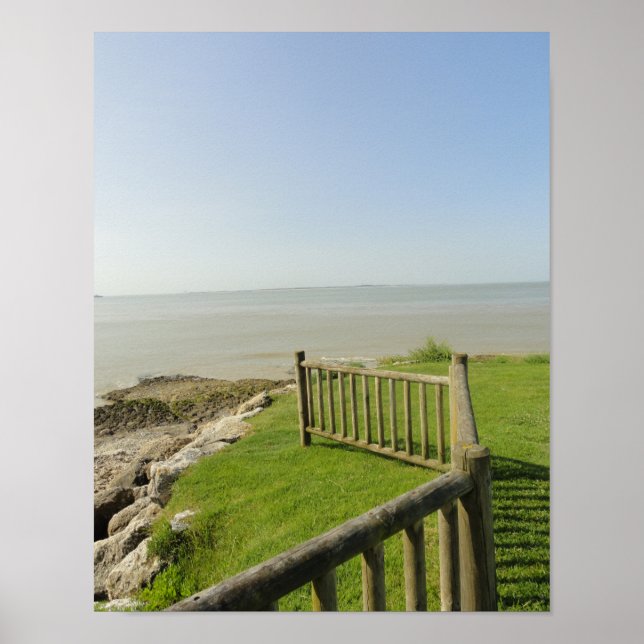 Póster Mira el océano (Frente)