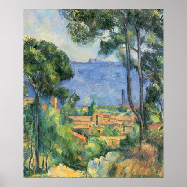 Póster Mira L'Estaque y los castillos de Si (Frente)