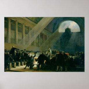Póster Mirabeau Respondiendo a Dreux-Breze