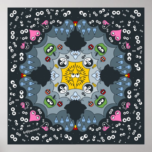 Póster Miracle Mandala Poster (Frente)