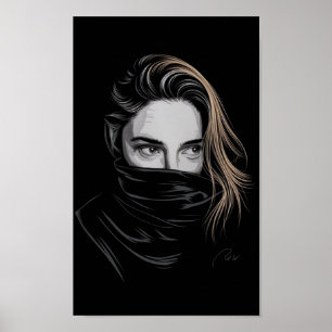 Póster Mirada Intensa