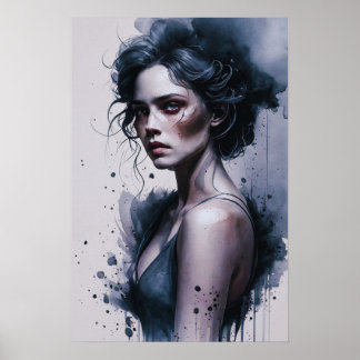 Póster Mirada Melancólica