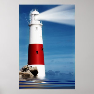 Póster Mirador de faro