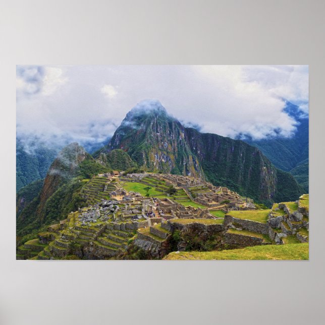 Póster Mirador de Machu Picchu, Perú (Frente)