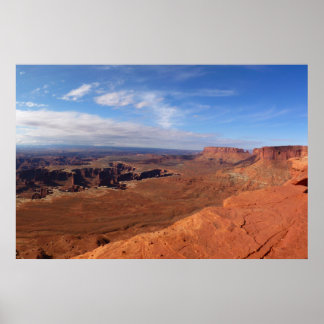 Póster Mirador de White Rim en el Parque Nacional Canyonl