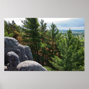 Póster Mirador del Valle Forestal en Castle Mound