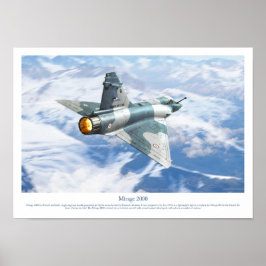 Póster Mirage 2000